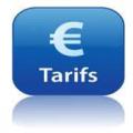 Tarifs fred service